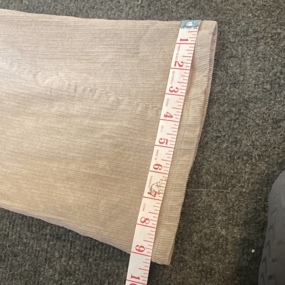 bcbgmaxazria jeans sophie twisted flare corduroy 27 - Picture 2 of 8